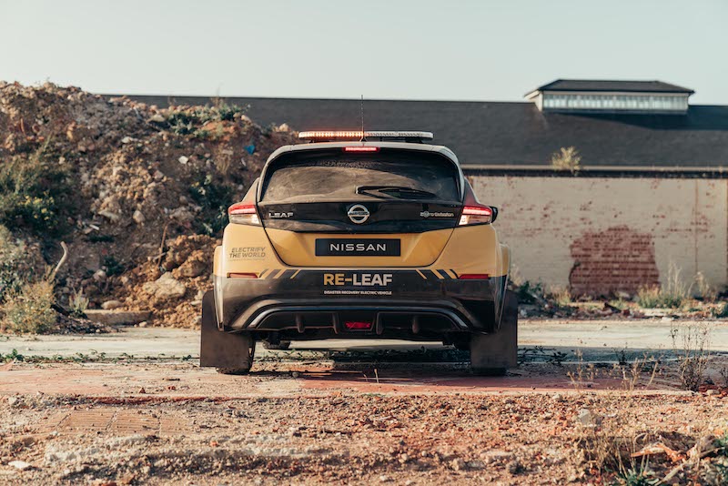 Nissan: arriva Re-Leaf, il mezzo di soccorso del futuro Nissan: arriva Re-Leaf, il mezzo di soccorso del futuro