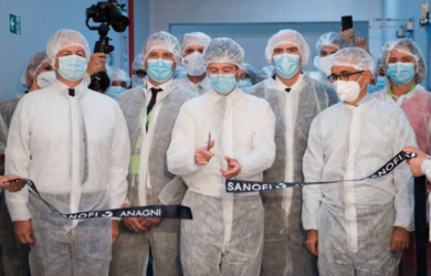 Vaccino Covid-19: Speranza in visita allo stabilimento Sanofi di Anagni