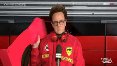 Fratelli di Crozza: Binotto Leclerc se piove vuole andare in metro.