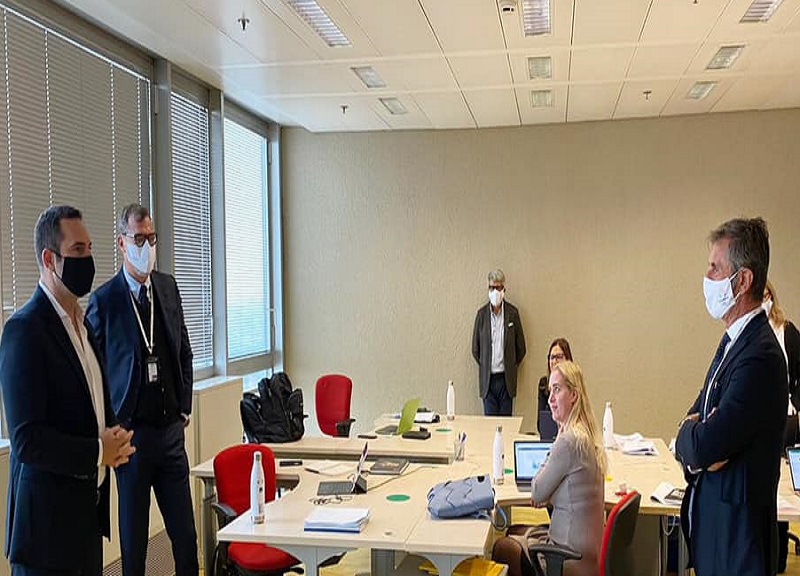 Milano Cortina 2026, il ministro Spadafora visita gli uffici della Fondazione Milano Cortina 2026, il ministro Spadafora visita gli uffici della Fondazione
