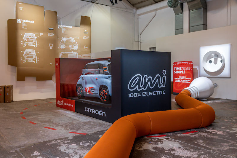 Citroën stupisce alla Milano Design City non “Time To Be My Ami”