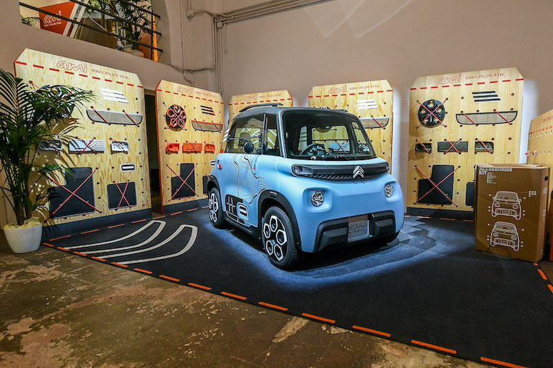Citroën stupisce alla Milano Design City non “Time To Be My Ami”