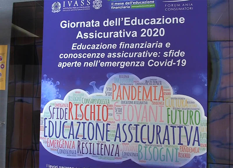 Galleria foto 'Giornata dell’Educazione Assicurativa 2020: sfide aperte nell’emergenza Covid' - foto 1