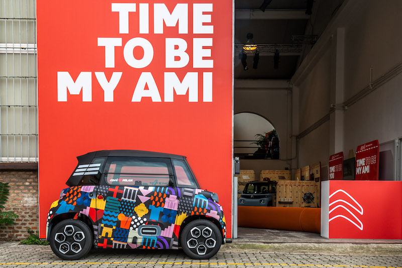 Citroen svela“Ami loves Milan” sviluppato in collaborazione con IED Citroen svela“Ami loves Milan” sviluppato in collaborazione con IED