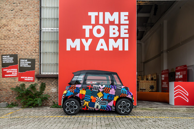 Citroen svela“Ami loves Milan” sviluppato in collaborazione con IED Citroen svela“Ami loves Milan” sviluppato in collaborazione con IED