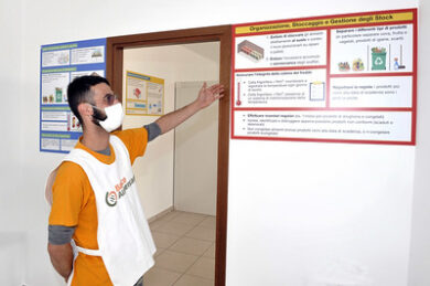 Via Bassini, inaugurato nuovo hub alimentare: così si combatte lo spreco