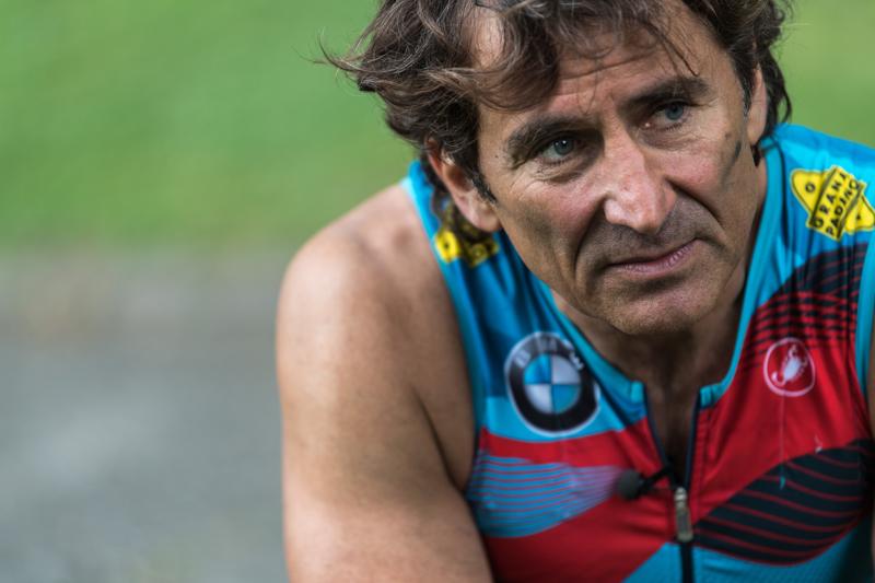 Zanardi: perizie, causa incidente perdita controllo handbike Zanardi: perizie, causa incidente perdita controllo handbike