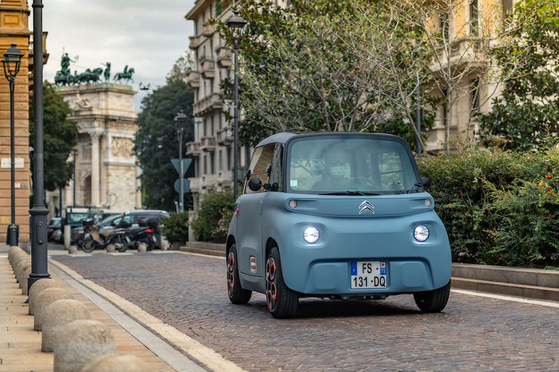 Citroen Ami, anticonvenzionale, simmetrica e accessibile Citroen Ami, anticonvenzionale, simmetrica e accessibile