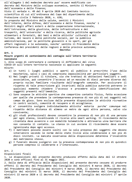 decreto covid FAKE 2 decreto covid FAKE 2