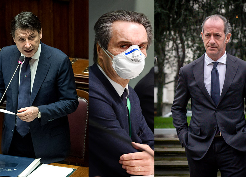 “Nuovo Dpcm? Regioni inascoltate”. Accuse al governo da Zaia,Toti e Fontana “Nuovo Dpcm? Regioni inascoltate”. Accuse al governo da Zaia,Toti e Fontana