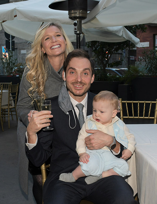 Festa per il battesimo a Milano per il piccolo principe Elia Roberto Festa per il battesimo a Milano per il piccolo principe Elia Roberto