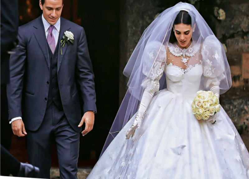 Luigi Berlusconi e Federica Fumagalli, matrimonio principesco: FOTO