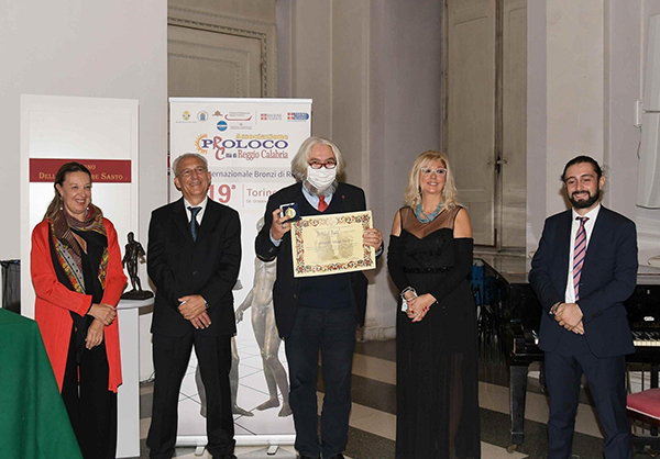 Premio Internazionale Bronzi di Riace con successo a Torino