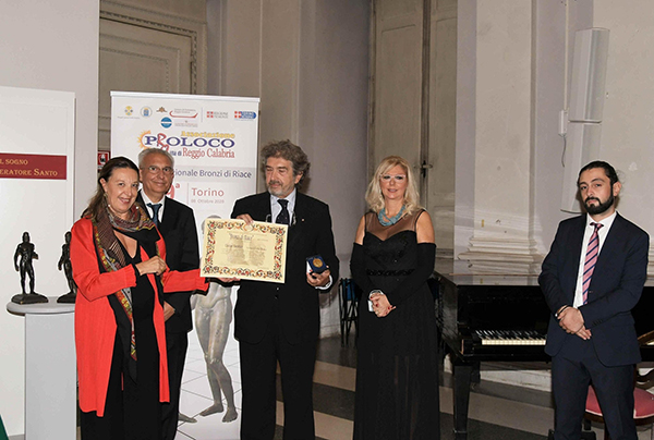 Premio Internazionale Bronzi di Riace con successo a Torino