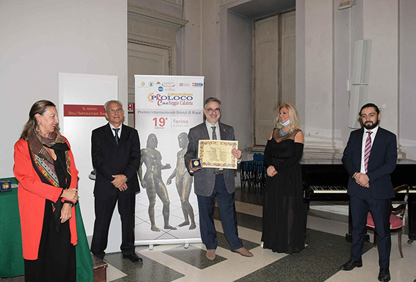 Premio Internazionale Bronzi di Riace con successo a Torino