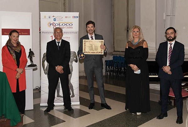 Premio Internazionale Bronzi di Riace con successo a Torino