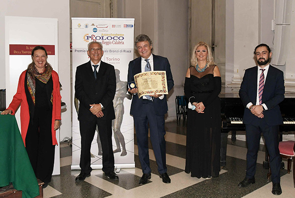 Premio Internazionale Bronzi di Riace con successo a Torino