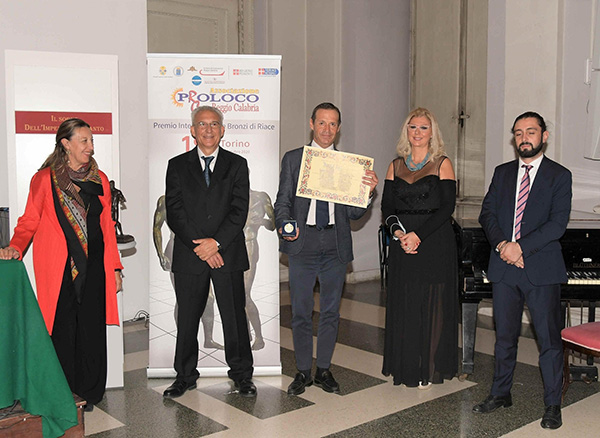 Premio Internazionale Bronzi di Riace con successo a Torino