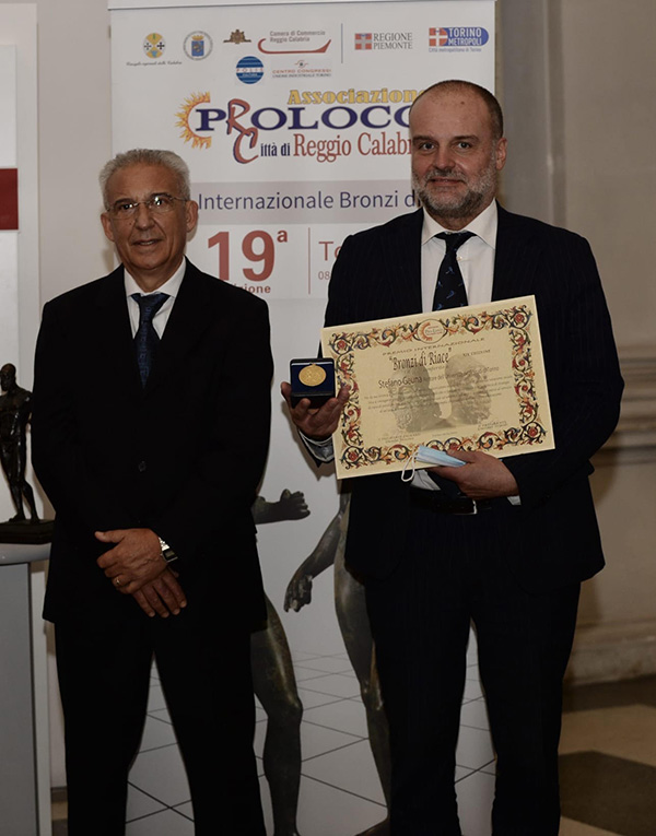 Premio Internazionale Bronzi di Riace con successo a Torino