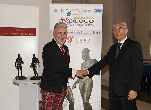 Premio Internazionale Bronzi di Riace con successo a Torino