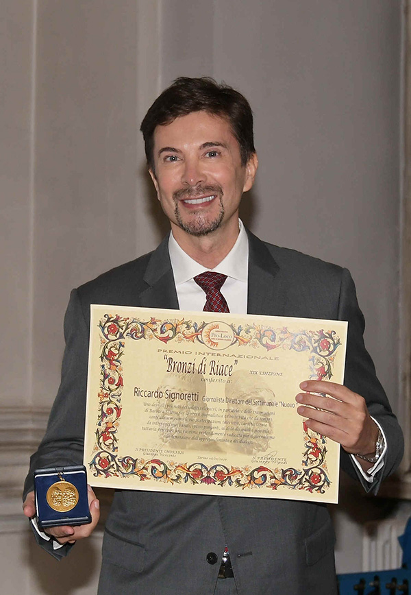 Premio Internazionale Bronzi di Riace con successo a Torino