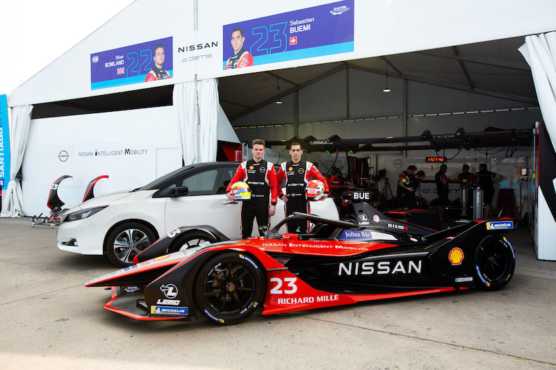 Nissan e.dams conferma Buemi e Rowland per la prossima stagione di FORMULA E Nissan e.dams conferma Buemi e Rowland per la prossima stagione di FORMULA E