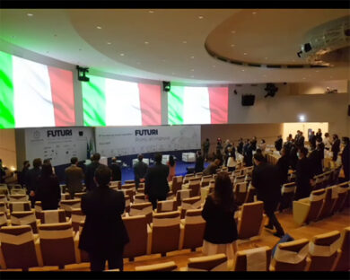 Confindustria Giovani Capri 2020: l’inno nazionale italiano in apertura