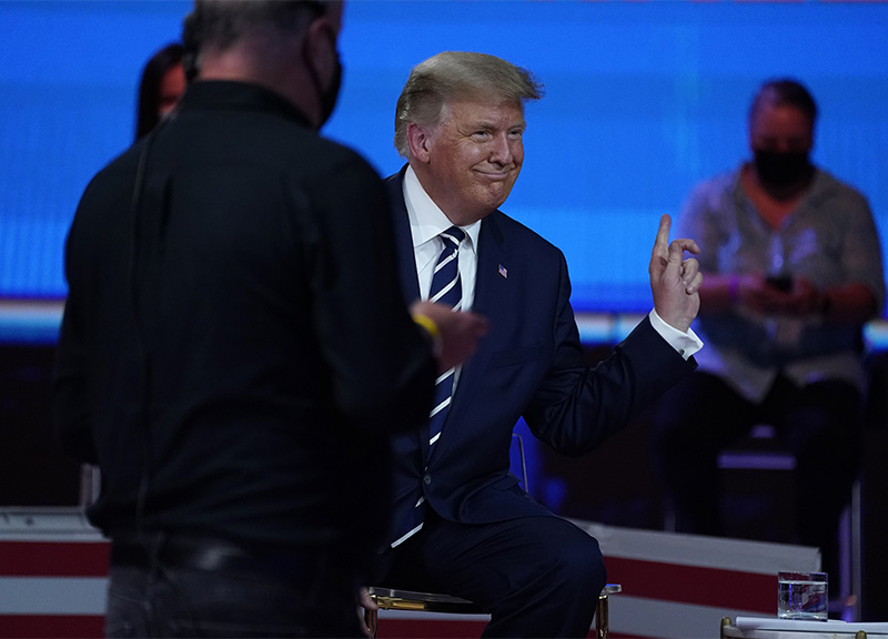 Trump contro Twitter: “Tifano per Biden” Trump contro Twitter: “Tifano per Biden”