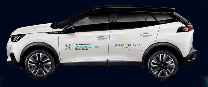 Con Peugeot a Tennis & Friends 2020 Con Peugeot a Tennis & Friends 2020