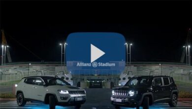 La tecnologia Jeep 4xe in campo con la Juventus