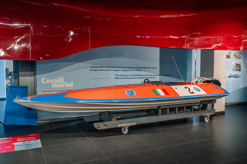 Al Museo Alfa Romeo vanno i scena i “Cavalli Marini”