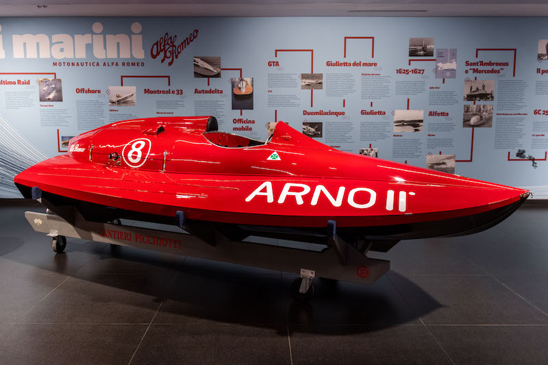 Al Museo Alfa Romeo vanno i scena i “Cavalli Marini”