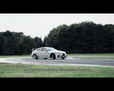 Giulia GTA all’esame di Räikkönen e Giovinazzi