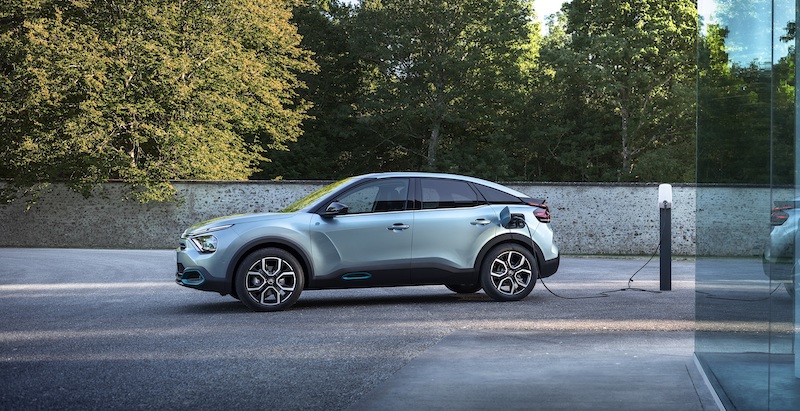 Al MIMO  anteprima nazionale, della Nuova Citroën ë-C4 -100% ëlectric