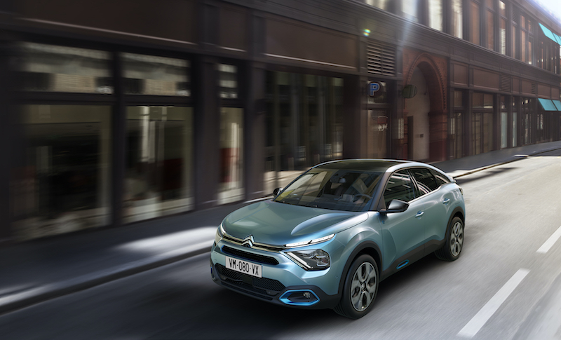 Al MIMO  anteprima nazionale, della Nuova Citroën ë-C4 -100% ëlectric