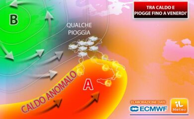 Previsioni meteo: a sud torna il caldo fino a venerdì, punte di 30°nelle isole