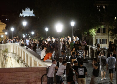 Campo de Fiori, Pigneto Monti e Trastevere: la riduzione degli spazi movida