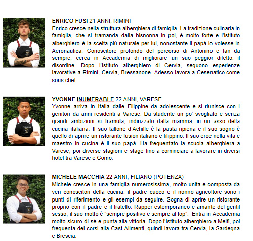 CHEF ACADEMY CANNAVACCIUOLO CONCORRENTI CHEF ACADEMY CANNAVACCIUOLO CONCORRENTI