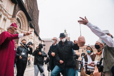 A Bologna si festeggia la mortadella. Rievocazione storica (senza pubblico)
