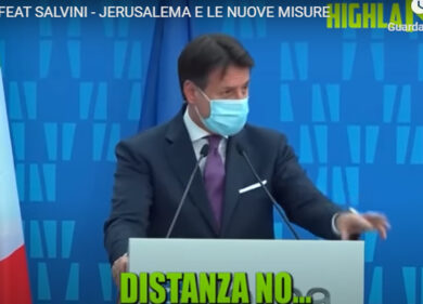 CONTE FEAT SALVINI – JERUSALEMA E LE NUOVE MISURE. IL MEME IRONICO