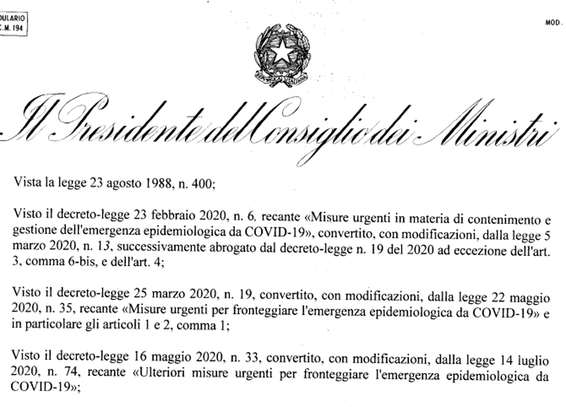 Galleria foto 'La fiducia nel governo è al 63%. Ma l’ultimo Dpcm anti-Covid non piace' - foto 1