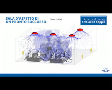 Covid, colpo di tosse e il virus viaggia nell’aria: il video svela il segreto