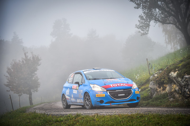Peugeot Competition 208 Rally Cup Top 2020  Casella fa il bis al Rally Due Val