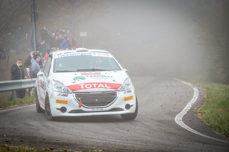 Peugeot Competition 208 Rally Cup Top 2020  Casella fa il bis al Rally Due Val