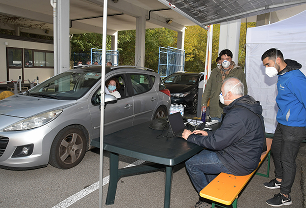 Tamponi drive COVID-19 con la Protezione Civile Tamponi drive COVID-19 con la Protezione Civile