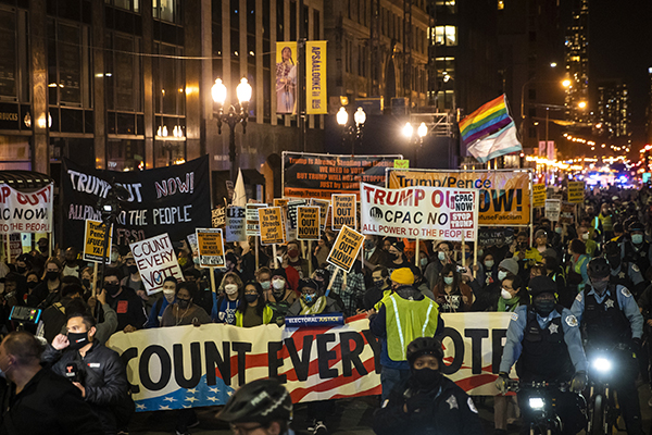 Usa 2020, ora è caos ordine pubblico. Proteste in diverse città