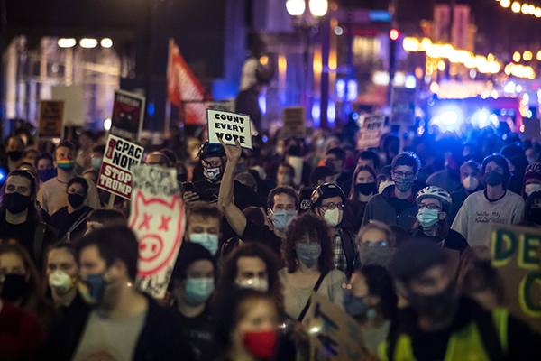 Usa 2020, ora è caos ordine pubblico. Proteste in diverse città