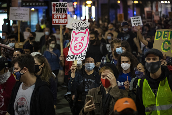 Usa 2020, ora è caos ordine pubblico. Proteste in diverse città