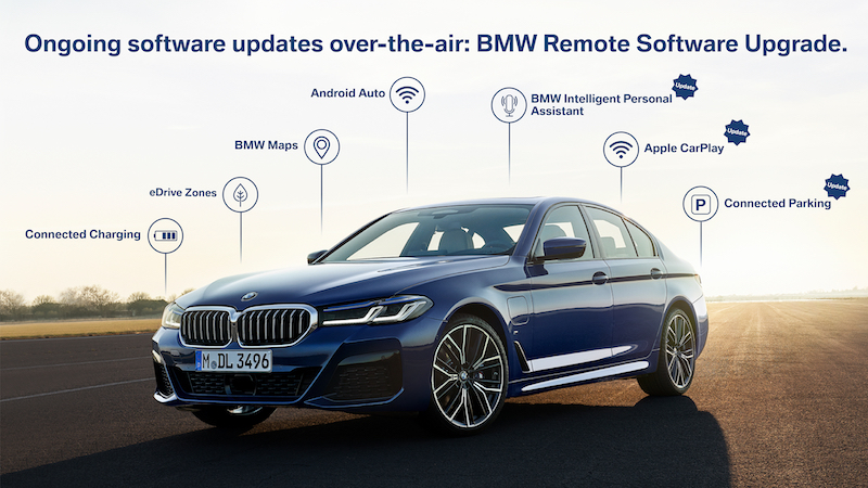 BMW: lancia l’aggiornamento dei Software da Remoto