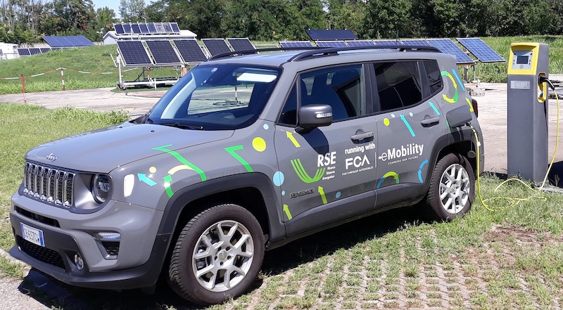 e-Mobility by FCA e RSE continuano la sperimentazione sulla Jeep Renegade 4xe e-Mobility by FCA e RSE continuano la sperimentazione sulla Jeep Renegade 4xe
